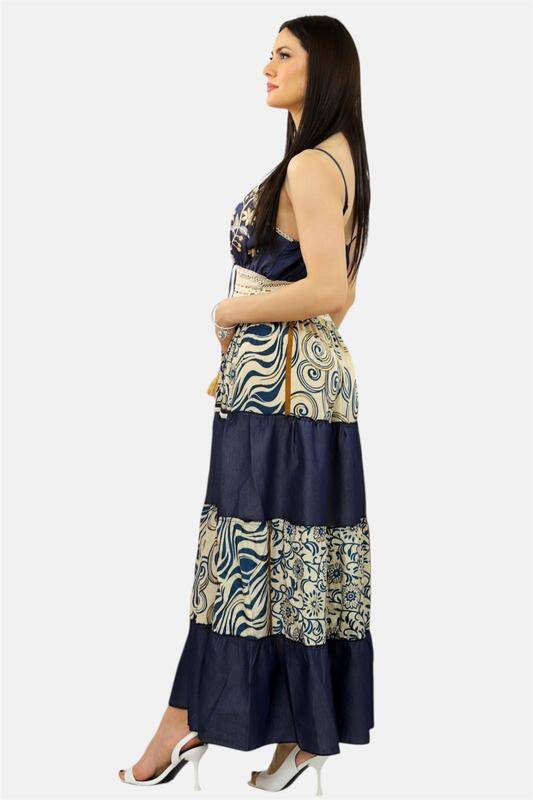 ARDESIA ABITO JEANS SCOLLO V