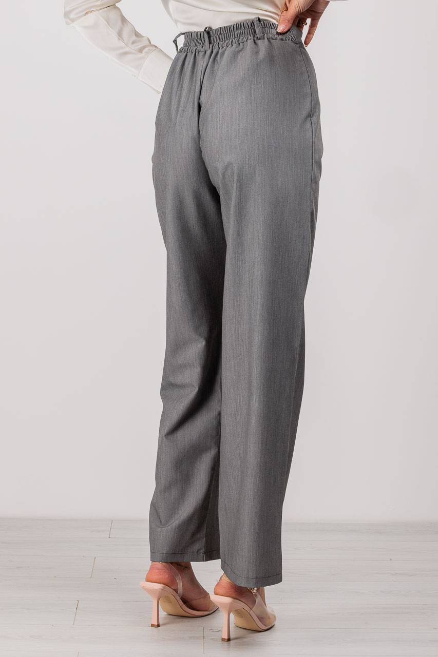 ARDESIA PANTALONE PALAZZO CON ELASTICO