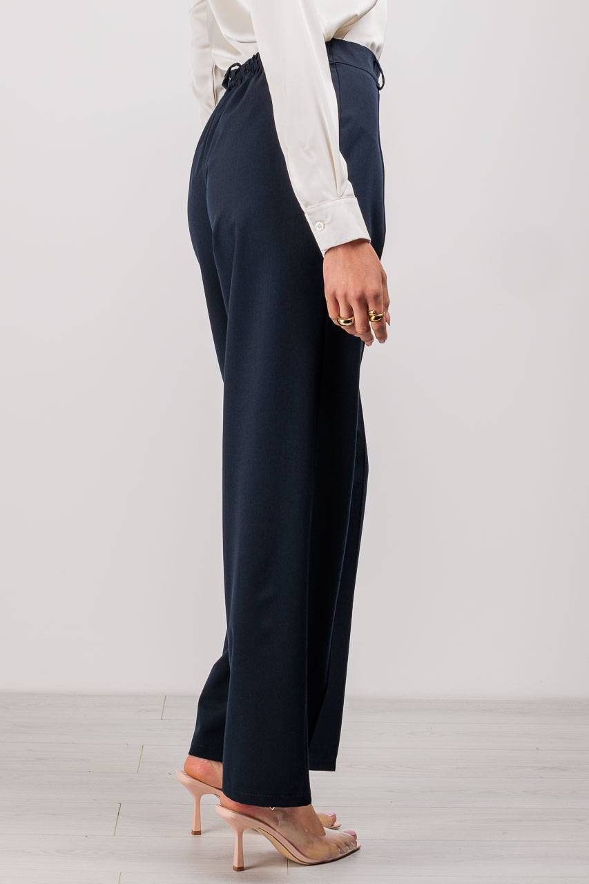 ARDESIA PANTALONE PALAZZO CON ELASTICO