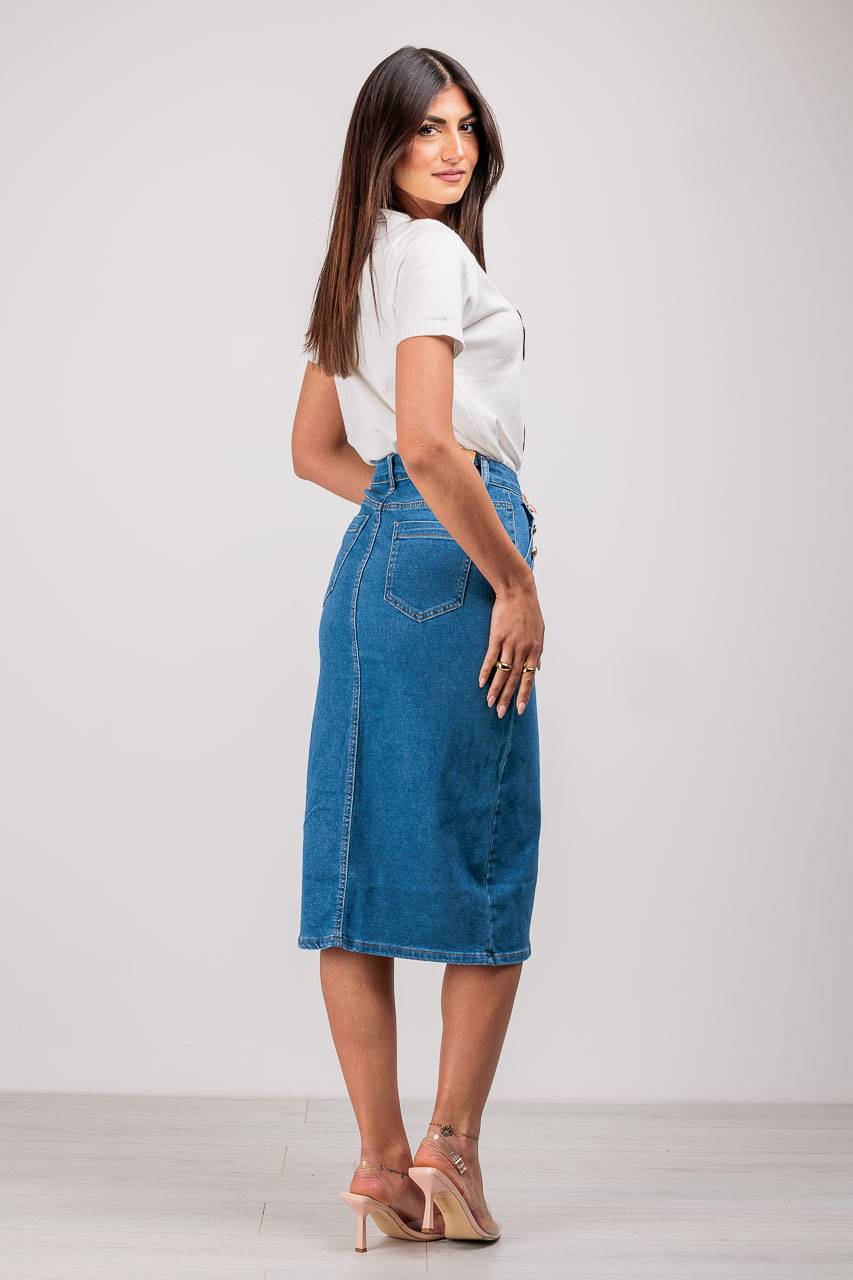 ARDESIA GONNA DI JEANS