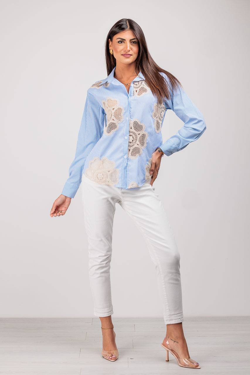 ARDESIA CAMICIA TRAFORATA