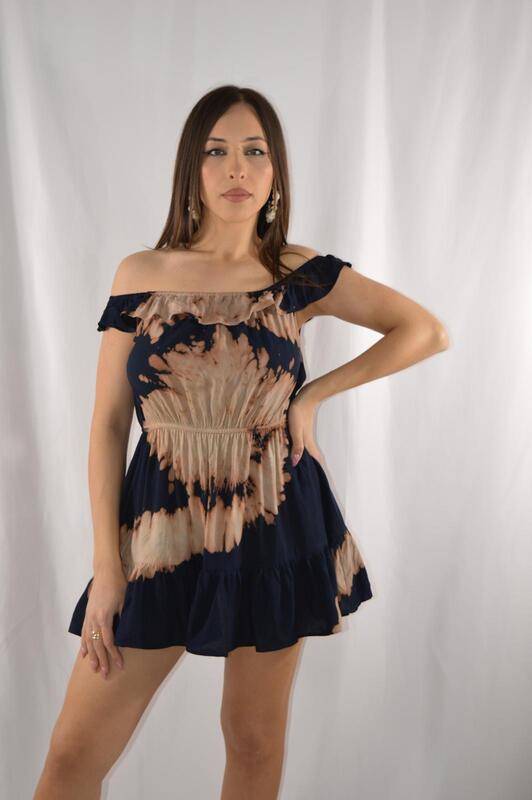 OFF LIMITS ABITO BLU E BEIGE