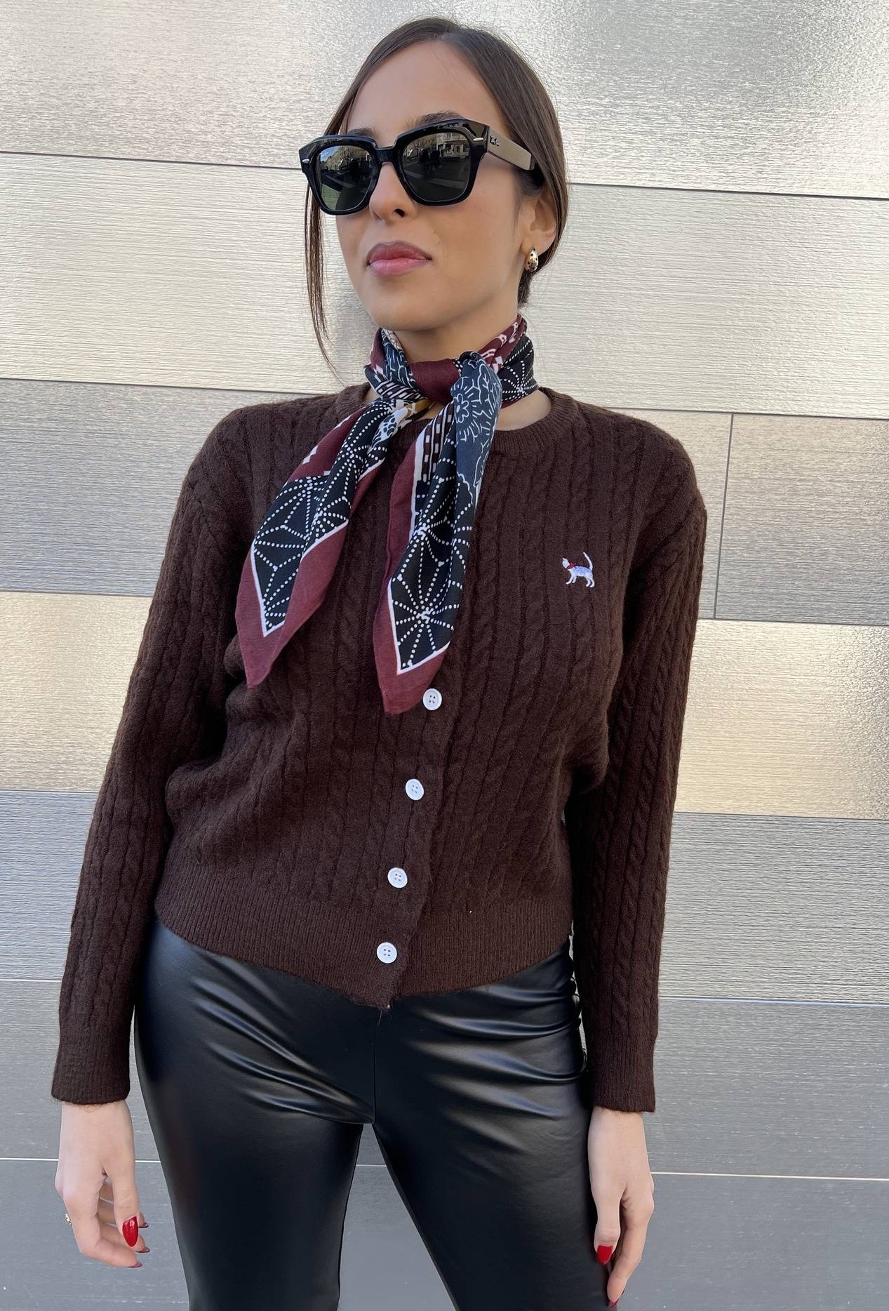 ARDESIA CARDIGAN GATTINO