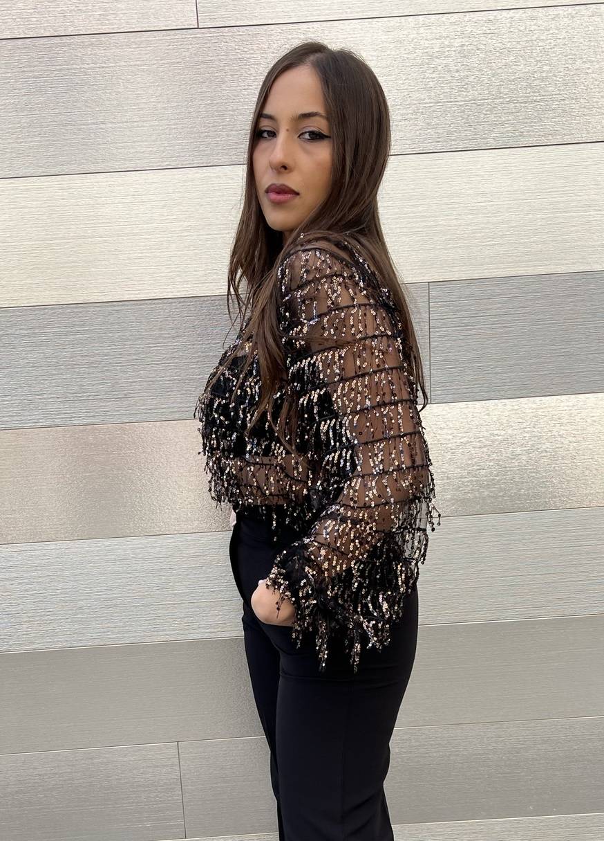 ARDESIA MAGLIA NERA / ORO