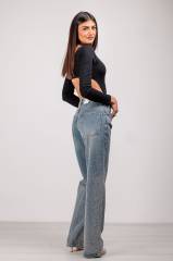 ARDESIA JEANS BRILLANTINI PALAZZO ARDESIA JEANS BRILLANTINI PALAZZO