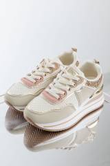 ARDESIA SNEAKERS ROSA CON GLITTER ARDESIA SNEAKERS ROSA CON GLITTER